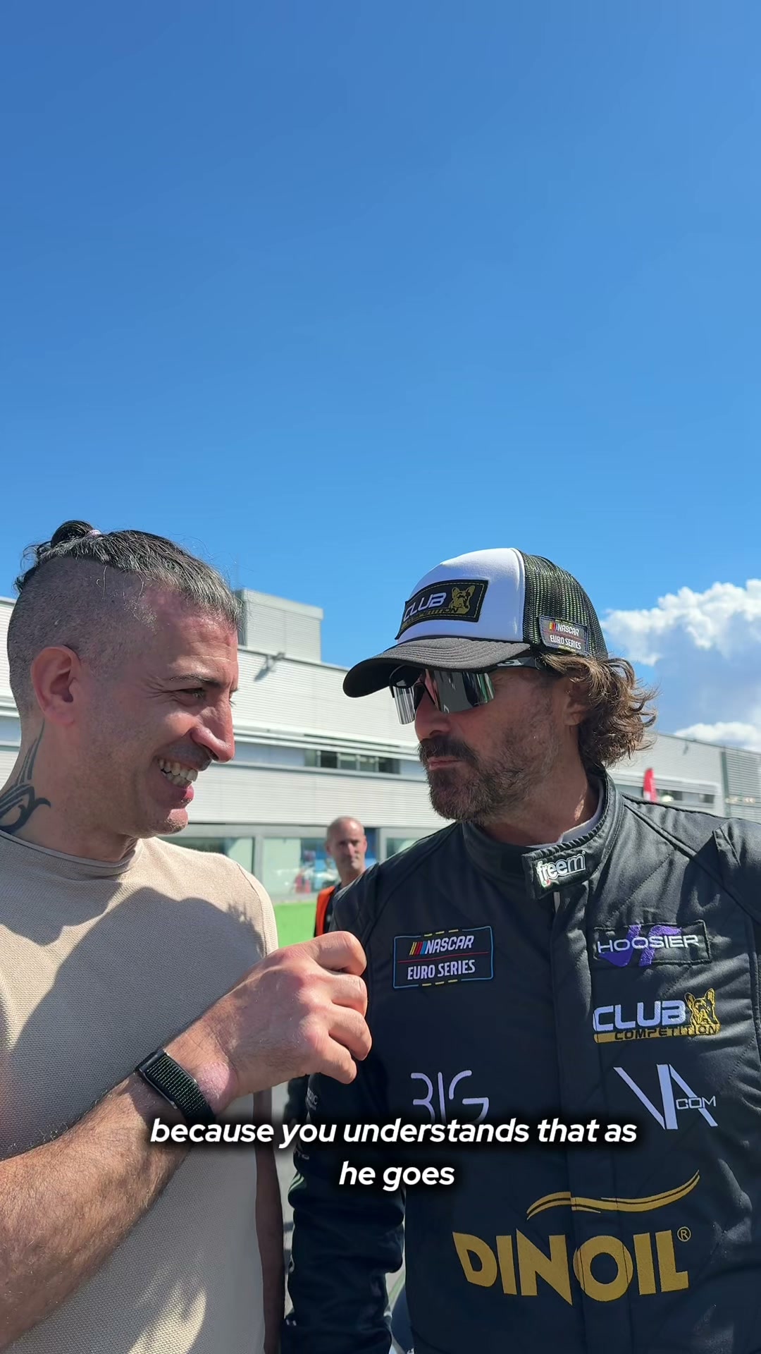 Alfio e Fabrizio Armetta sulla griglia di partenza a Vallelunga